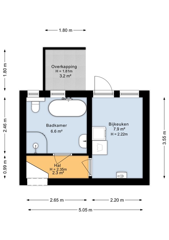 mediumsize floorplan